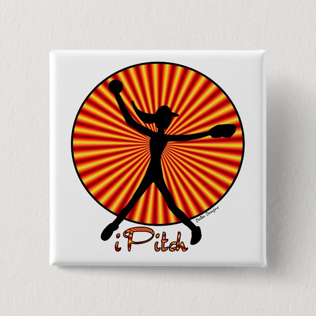 Den Fastpitch softballkannan knäppas Knapp (Framsida)