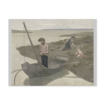Den fattige fiskaren av Puvis de Chavannes