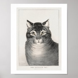 Den Favoritkatten (1838–48) Litografi Poster