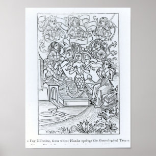 Den Fay Melusinen Poster
