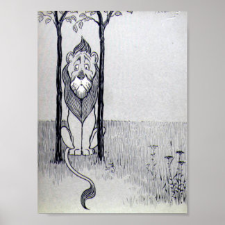 Den fega Lejona Poster