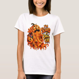 Den fega pumpaghosten – Halloweenhumor T Shirt