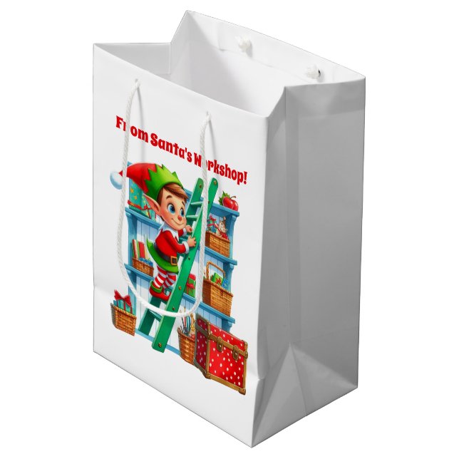 Den fektiva jultomtens workshop Elf (Framsidan Vinklad)