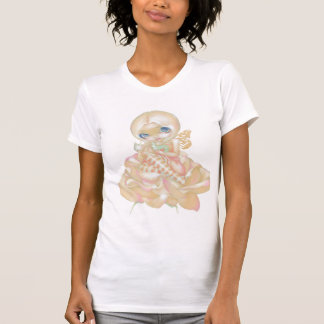 Den felika blommafantasin för sjuk rosa SKJORTA T Shirt