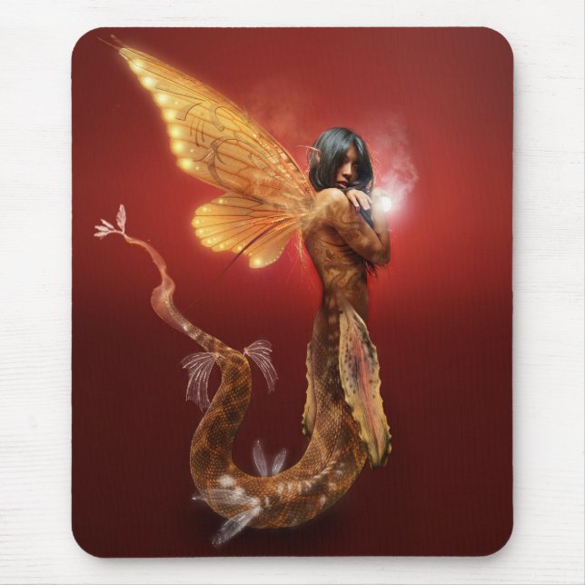 Den felika draken Mousepad Musmatta (Framsidan)