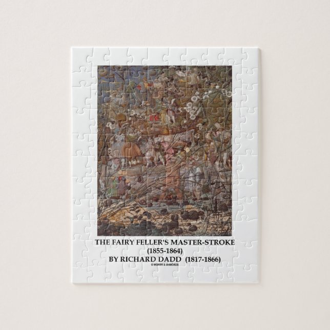 Den felika feller'sen Ledar--Slår vid Richard Dadd Pussel (Vertikal)