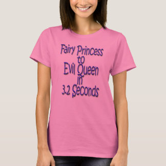 Den felika princessen till den onda drottningen i t-shirt