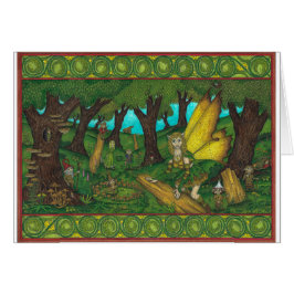 Den felika ringen hälsningskort