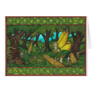 Den felika ringen hälsningskort