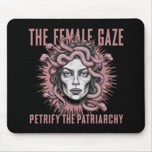 Den female Gaze-gerillan Petrify Patriarchy Medusa Musmatta