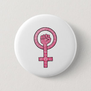 Den feministiska näven knäppas knapp