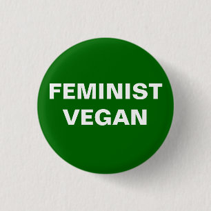Den feministiska veganen knäppas knapp