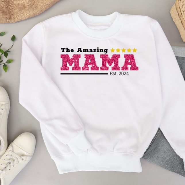Den femstjärniga sötskjortan för Mamma, Fantastisk T Shirt (Skapare uppladdad)