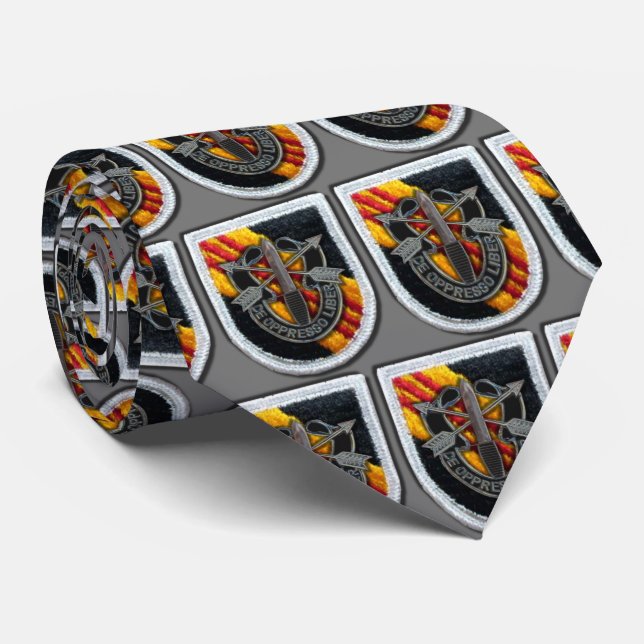 Den femte Grönten för Speciella krafter Berets Gro Slips (Rullad)