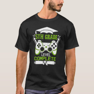 Den femte Klass-nivån är färdig Coola 5:e Klass-gr T Shirt