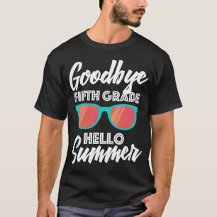 Den femte klassen den sist dagen av skolar t shirt