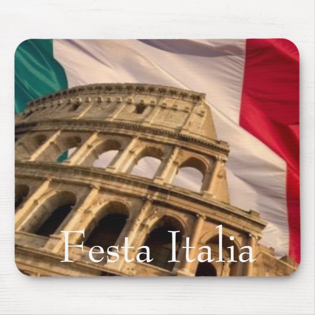 Den Festa Italia musen vadderar Musmatta (Framsidan)