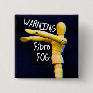 Den Fibro badgen/för dimmavarningsknappen klämme Knapp
