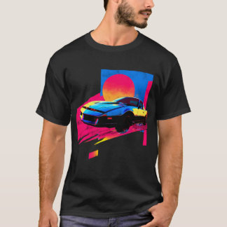 den fiktiva bilen från 1980-talet t shirt