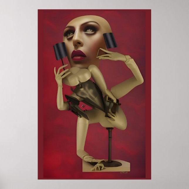 Den fina figuren poster (Framsidan)