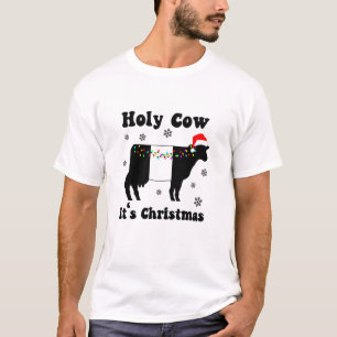 Den fina julafton under Galloway Beltie Gift T Shirt