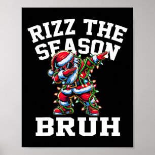 Den fina julen Rizzmas Santa Julafton Rizz Season Poster