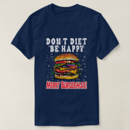 Den fina julhamburger Design Manar-shirt T Shirt