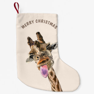 Den fina julklappen Lycklig Giraffe - Smile Liten Julstrumpa