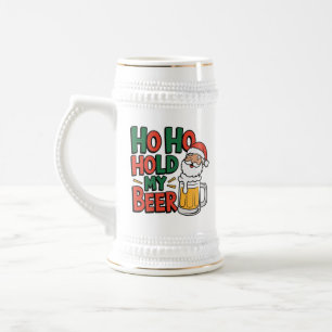 Den fina jultomten har öl ord art sejdel
