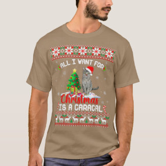Den fina tomten jag vill ha är en karacal t shirt