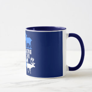 Den Finland älg- & renmuggen - välj stil Mugg
