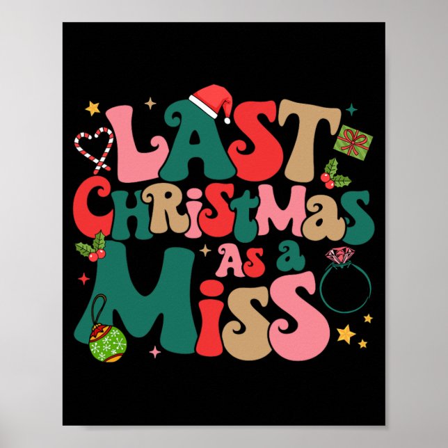 Den finniga fiancejulen Min sista jul som en miss Poster (Framsidan)