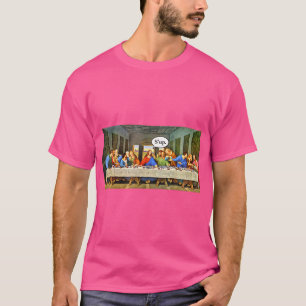 Den finniga konsthistoriken skämtar ut Da Vinci, d T Shirt
