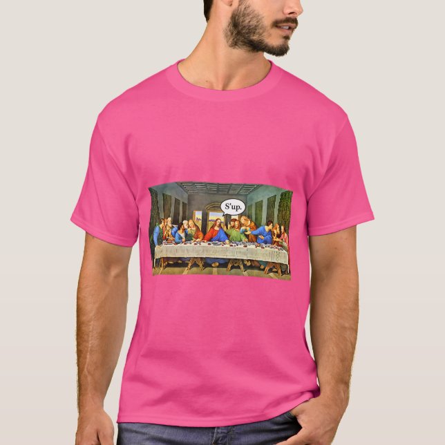 Den finniga konsthistoriken skämtar ut Da Vinci, d T Shirt (Framsida)