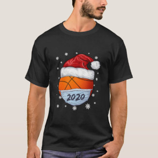 Den finstilta julhelgen 2020 Basketball Santa Hat T Shirt
