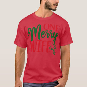 Den finstilta julklappen en Merry-frun T Shirt