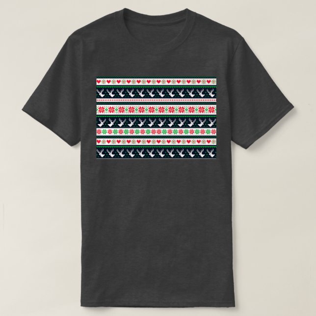 Den finstilta julmässan Ansikte 3 T Shirt (Design framsida)