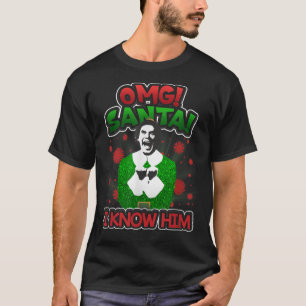 Den finstilta jultomten I Know Him Julafton 2021 T Shirt