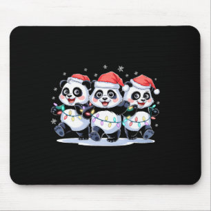 Den finstiltomten Reindeer Cute Panda Santa Ch Musmatta