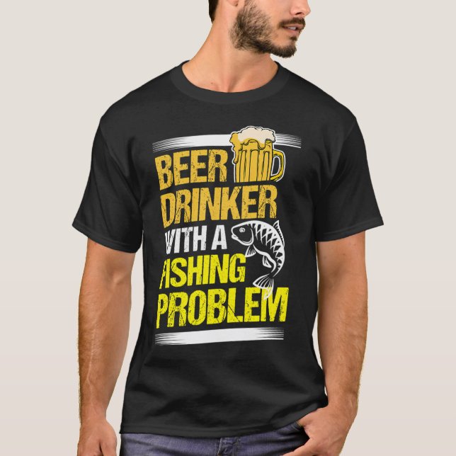 Den fiskande mamman - Fiskargåva Rollig fiske Fisk T Shirt (Framsida)