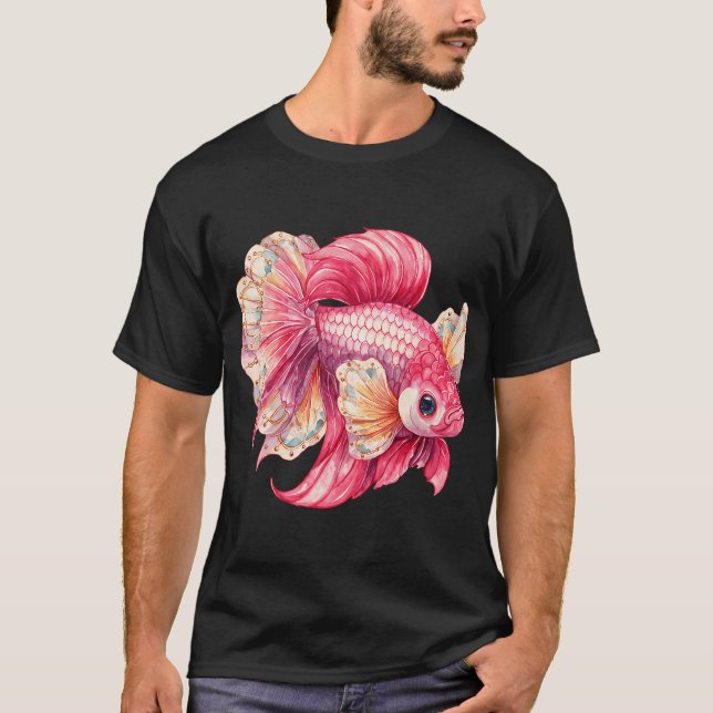 Den fisken var så stor / FISKET T Shirt (Framsida)