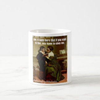 Den fjärde commandmenten kaffemugg