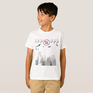 Den fjärde gnistan vit t shirt