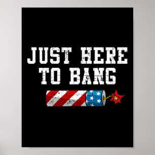 Den fjärde juli är jag bara här för att poster