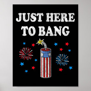 Den fjärde juli är jag bara här för att poster