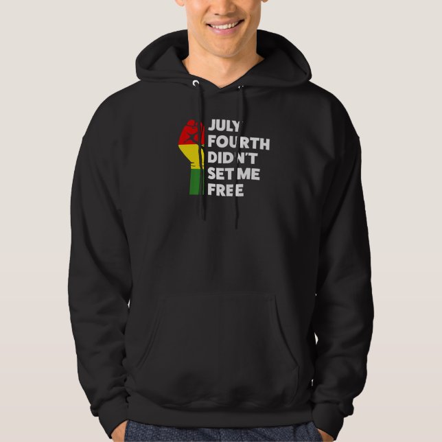 Den fjärde juli gav mig ingen gratis doktorsgrad hoodie (Framsida)