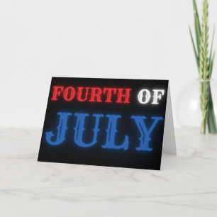 Den fjärde juli kort