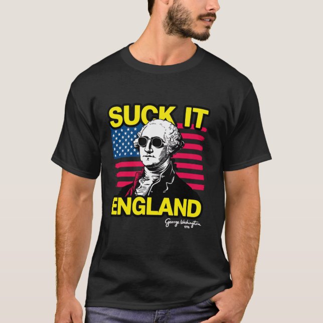 Den fjärde juli: Kvinnor i manar England George T Shirt (Framsida)