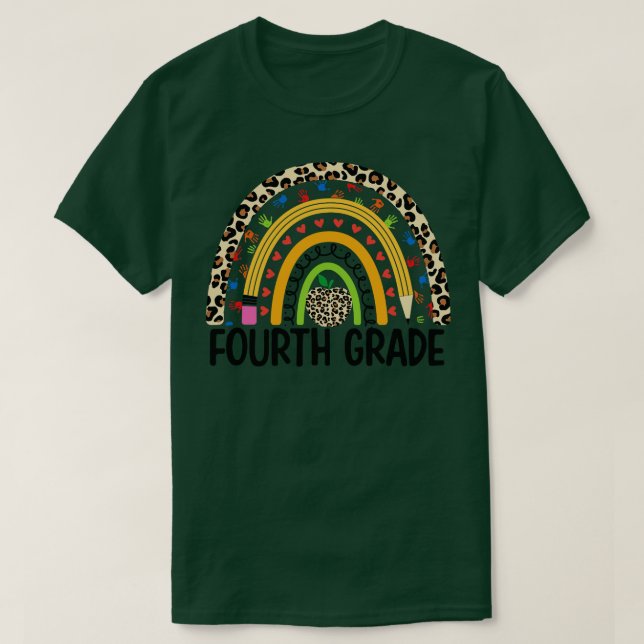 den fjärde klass student t shirt (Design framsida)