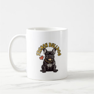 Den "fladdermusörade" filosofen: Fransk Bulldog Kaffemugg